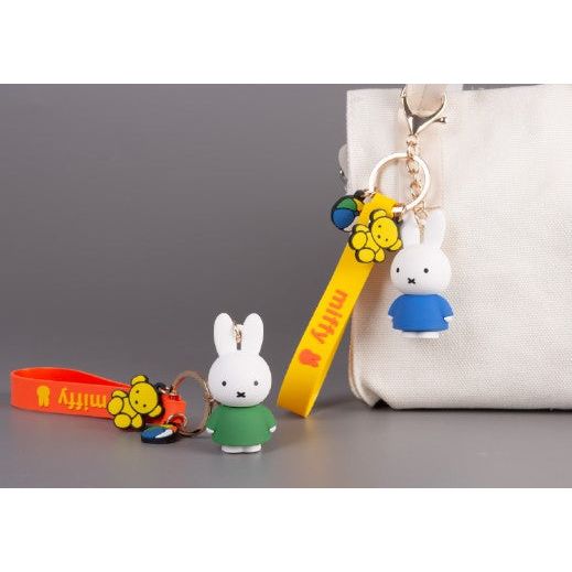 Miffy Character Figure Key Ring Assorted - The Happy Toy Store