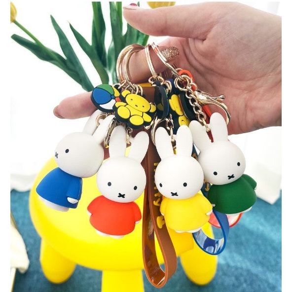 Miffy Character Figure Key Ring Assorted - The Happy Toy Store