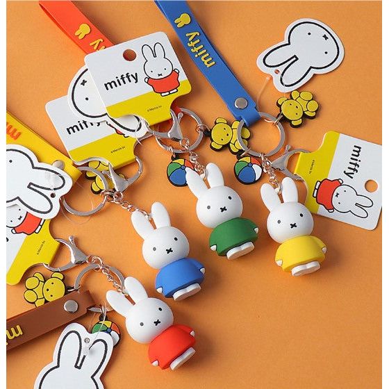 Miffy Character Figure Key Ring Assorted - The Happy Toy Store
