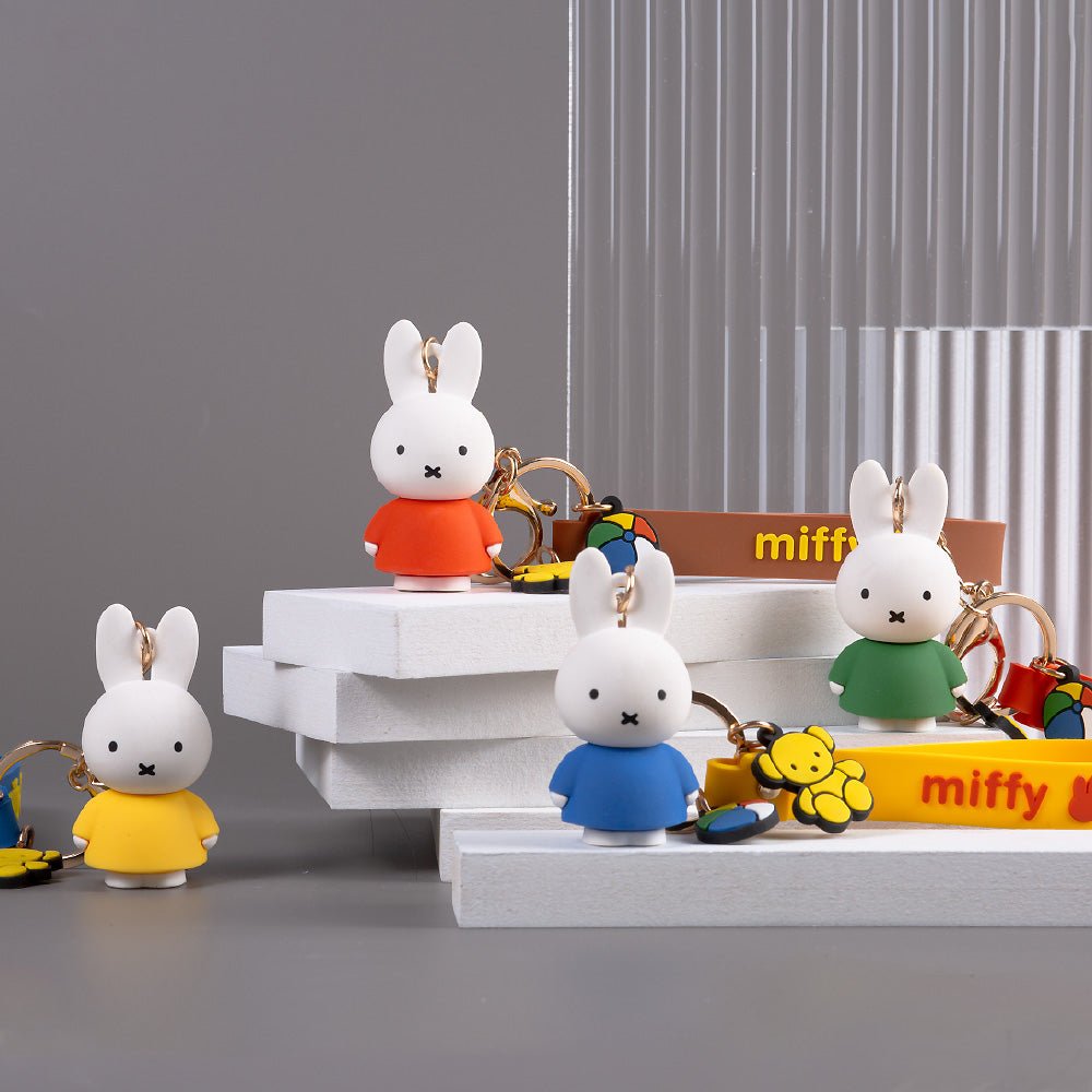 Miffy Character Figure Key Ring Assorted - The Happy Toy Store