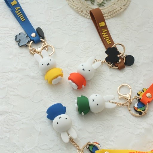 Miffy Character Figure Key Ring Assorted - The Happy Toy Store