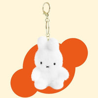 Miffy Creamy Plush Bag Charm Key Chain 8cm - The Happy Toy Store