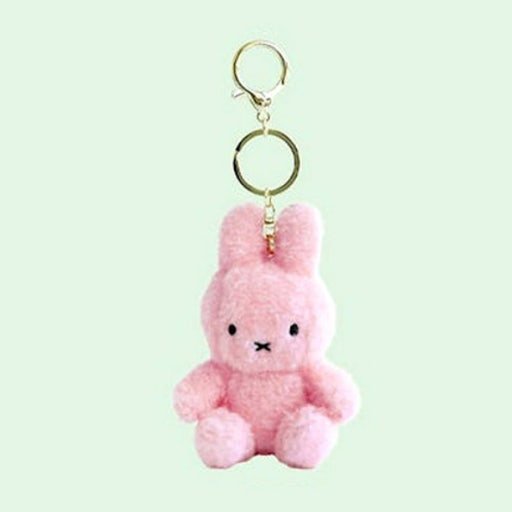 Miffy Creamy Plush Bag Charm Key Chain 8cm - The Happy Toy Store