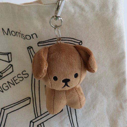 Miffy & Friends Fluffy Key Chain Bag Charm - The Happy Toy Store