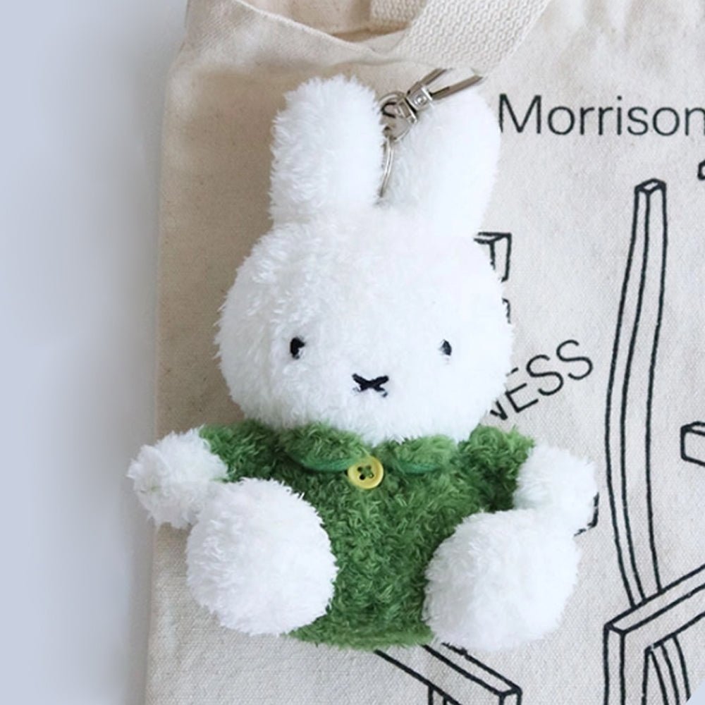 Miffy & Friends Fluffy Key Chain Bag Charm - The Happy Toy Store