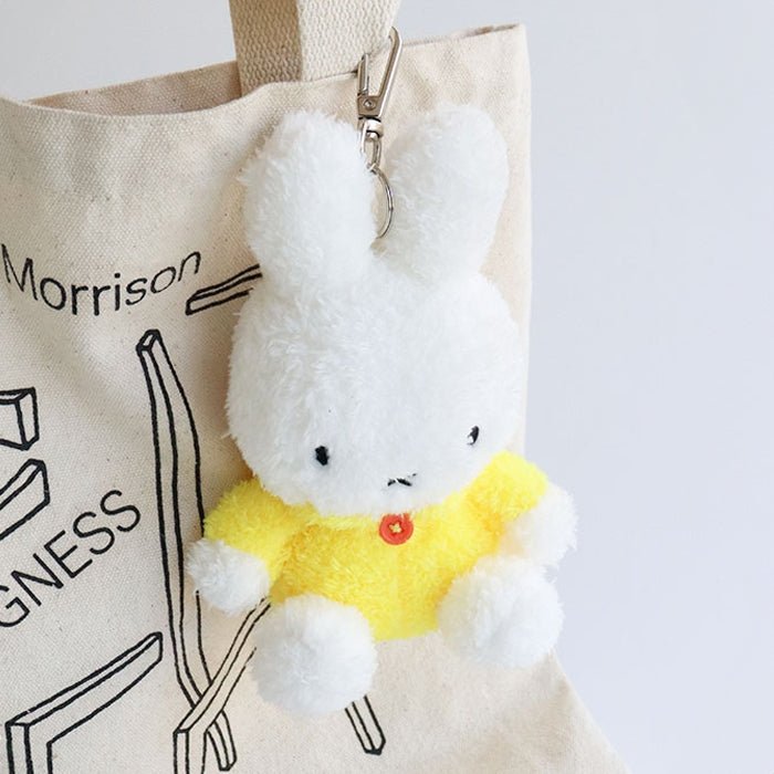 Miffy & Friends Fluffy Key Chain Bag Charm - The Happy Toy Store