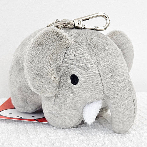 Miffy & Friends Fluffy Key Chain Bag Charm - The Happy Toy Store