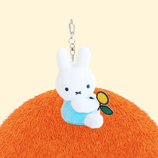 Miffy & Friends with Flower Plush Key Chain Bag Charm Assorted - The Happy Toy Store