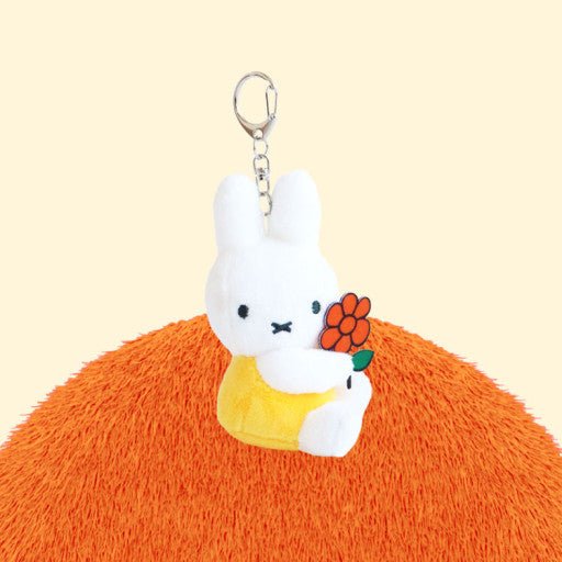 Miffy & Friends with Flower Plush Key Chain Bag Charm Assorted - The Happy Toy Store