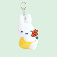 Miffy & Friends with Flower Plush Key Chain Bag Charm Assorted - The Happy Toy Store