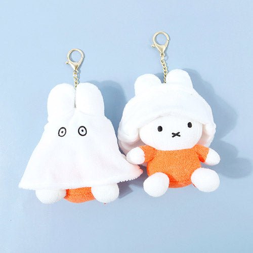 Miffy Ghost Transformation Keychain Plush - The Happy Toy Store