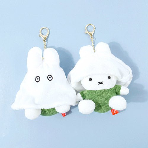 Miffy Ghost Transformation Keychain Plush - The Happy Toy Store