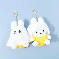 Miffy Ghost Transformation Keychain Plush - The Happy Toy Store