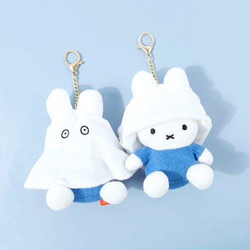 Miffy Ghost Transformation Keychain Plush - The Happy Toy Store