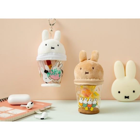 Miffy Jelly Transparent Pouch Key Ring Bag Deco Charm - The Happy Toy Store