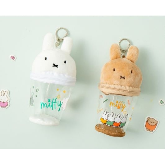 Miffy Jelly Transparent Pouch Key Ring Bag Deco Charm - The Happy Toy Store