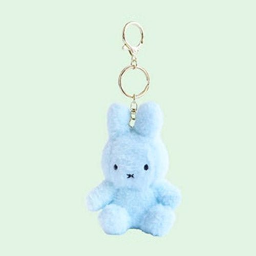 Miffy Limited Creamy Soft Color Fluffy Key Ring Bag Charm - The Happy Toy Store