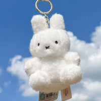 Miffy Limited Creamy Soft Color Fluffy Key Ring Bag Charm - The Happy Toy Store