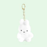 Miffy Limited Creamy Soft Color Fluffy Key Ring Bag Charm - The Happy Toy Store