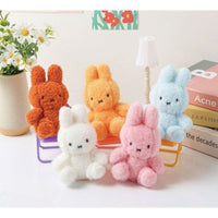 Miffy Limited Creamy Soft Color Fluffy Key Ring Bag Charm - The Happy Toy Store