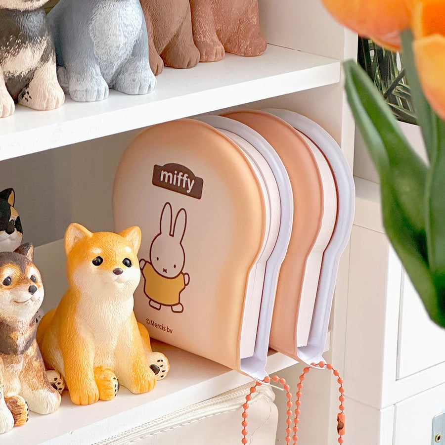 Miffy Toast - Shaped Memo Keyring - The Happy Toy Store