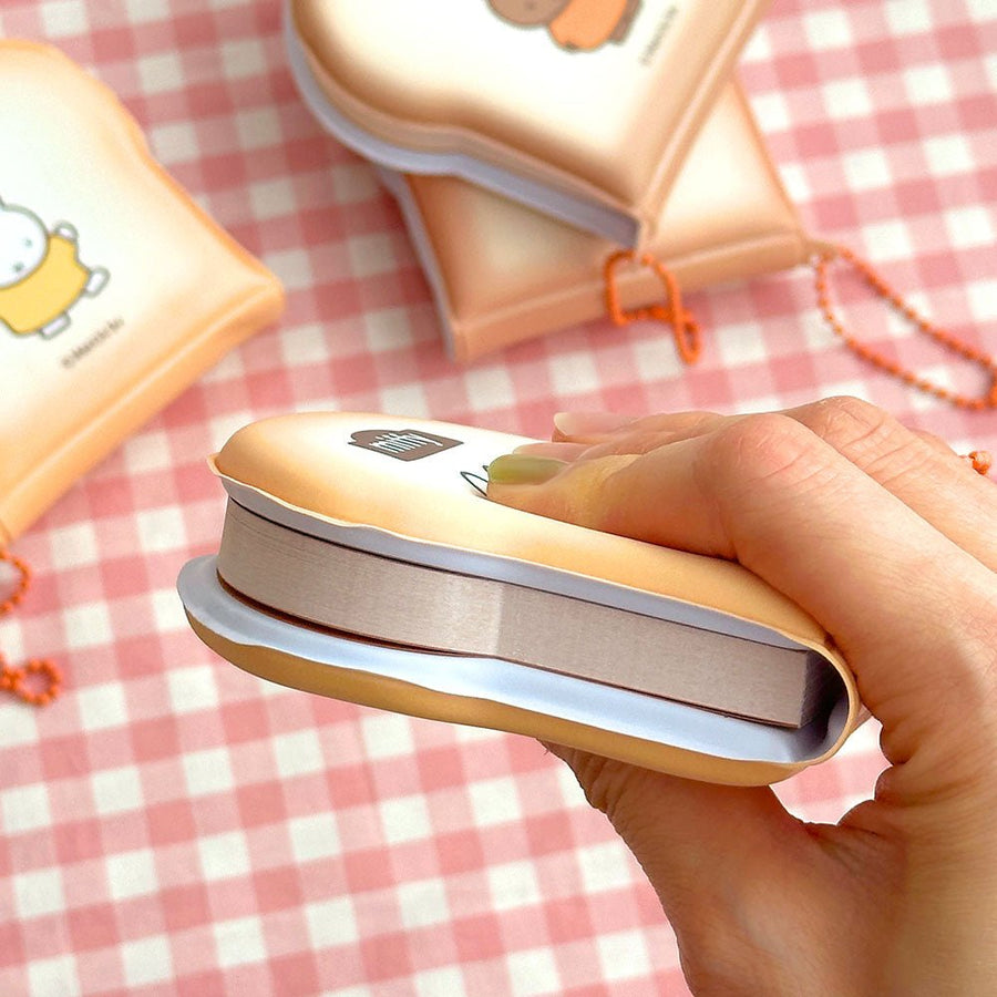 Miffy Toast - Shaped Memo Keyring - The Happy Toy Store