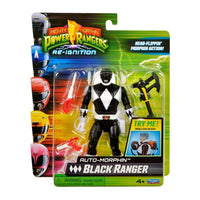 Mighty Morphin Power Rangers Action Figure Auto - Morphin Black Ranger 12 cm - The Happy Toy Store