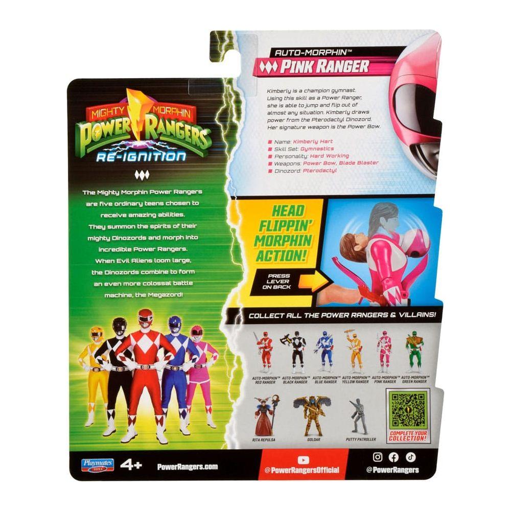 Mighty Morphin Power Rangers Action Figure Auto - Morphin Pink Ranger 12 cm - The Happy Toy Store