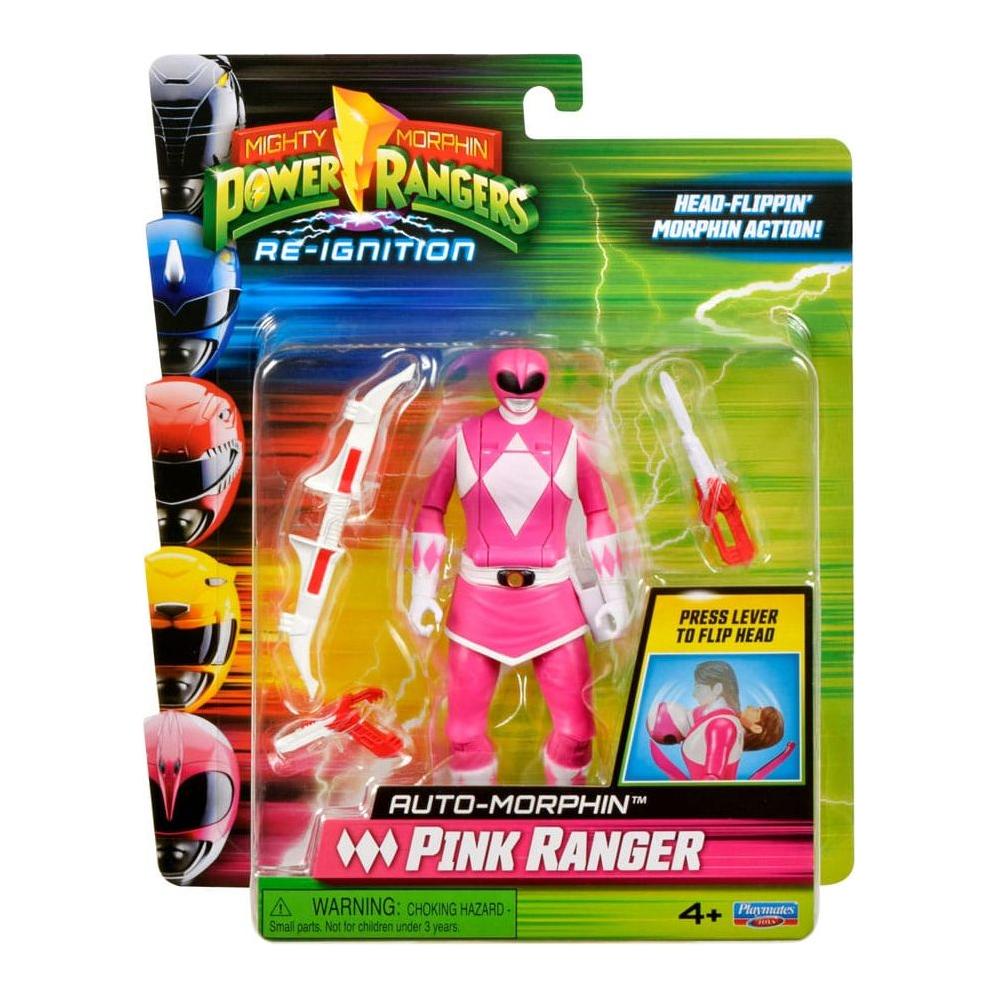 Mighty Morphin Power Rangers Action Figure Auto - Morphin Pink Ranger 12 cm - The Happy Toy Store