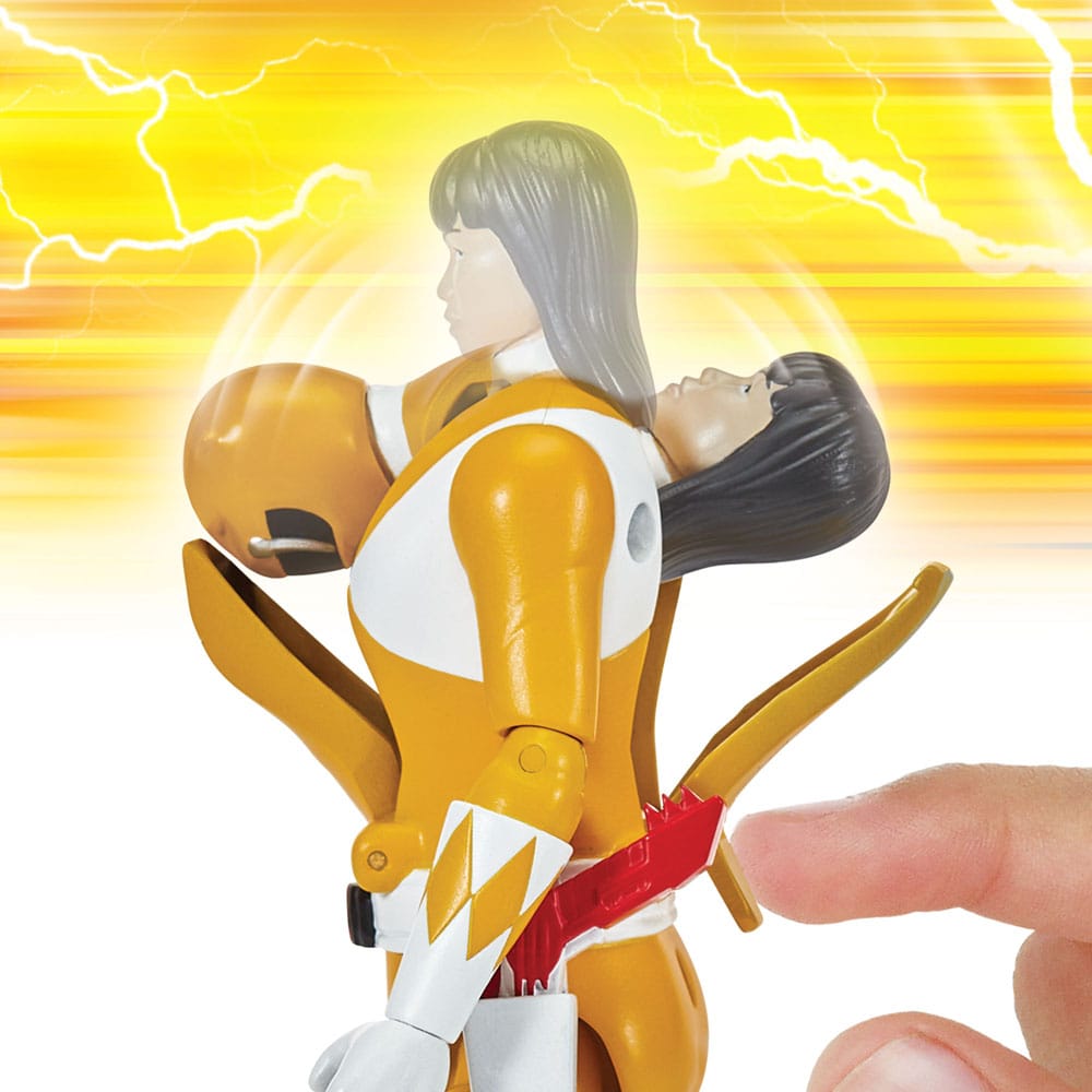 Mighty Morphin Power Rangers Action Figure Auto - Morphin Yellow Ranger 12 cm - The Happy Toy Store