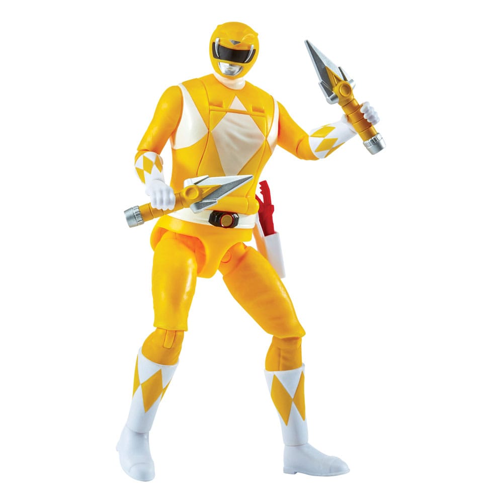 Mighty Morphin Power Rangers Action Figure Auto - Morphin Yellow Ranger 12 cm - The Happy Toy Store