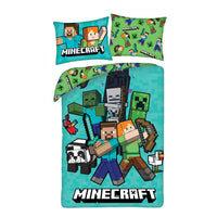 Minecraft Duvet Set Ver. 5 140 x 200 cm / 70 x 90 cm - The Happy Toy Store