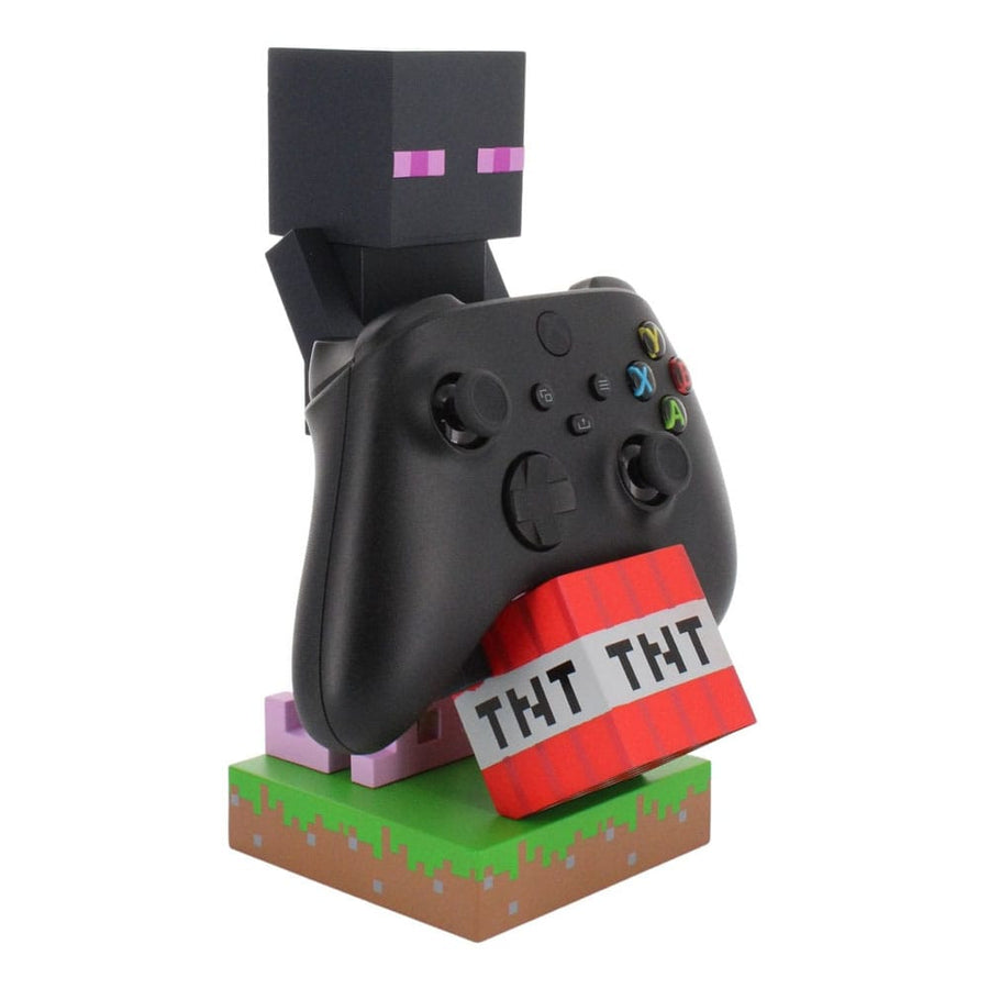 Minecraft Enderman Cable Guys Controller Holder and Phone Stand 22cm - The Happy Toy Store