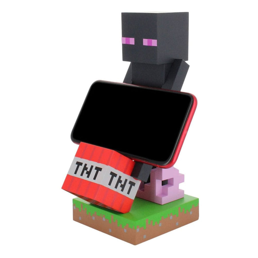 Minecraft Enderman Cable Guys Controller Holder and Phone Stand 22cm - The Happy Toy Store
