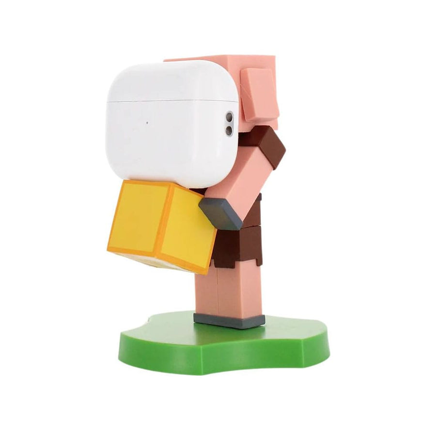 Minecraft Piglin Guys Holdems Cable Guys Mini Device Holder and Phone Stand 11cm - The Happy Toy Store