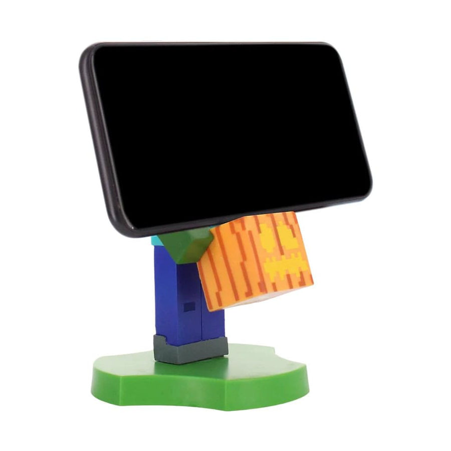Minecraft Zombie Holdems Cable Guys Mini Device Holder and Phone Stand 11cm - The Happy Toy Store