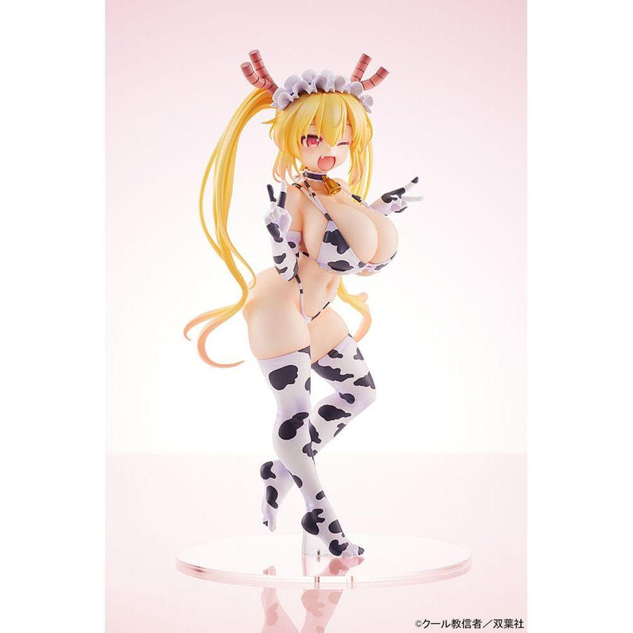 Miss Kobayashi´s Dragon Maid PVC Statue 1/7 Tohru Cow Pattern Bikini Ver. 25 cm - The Happy Toy Store