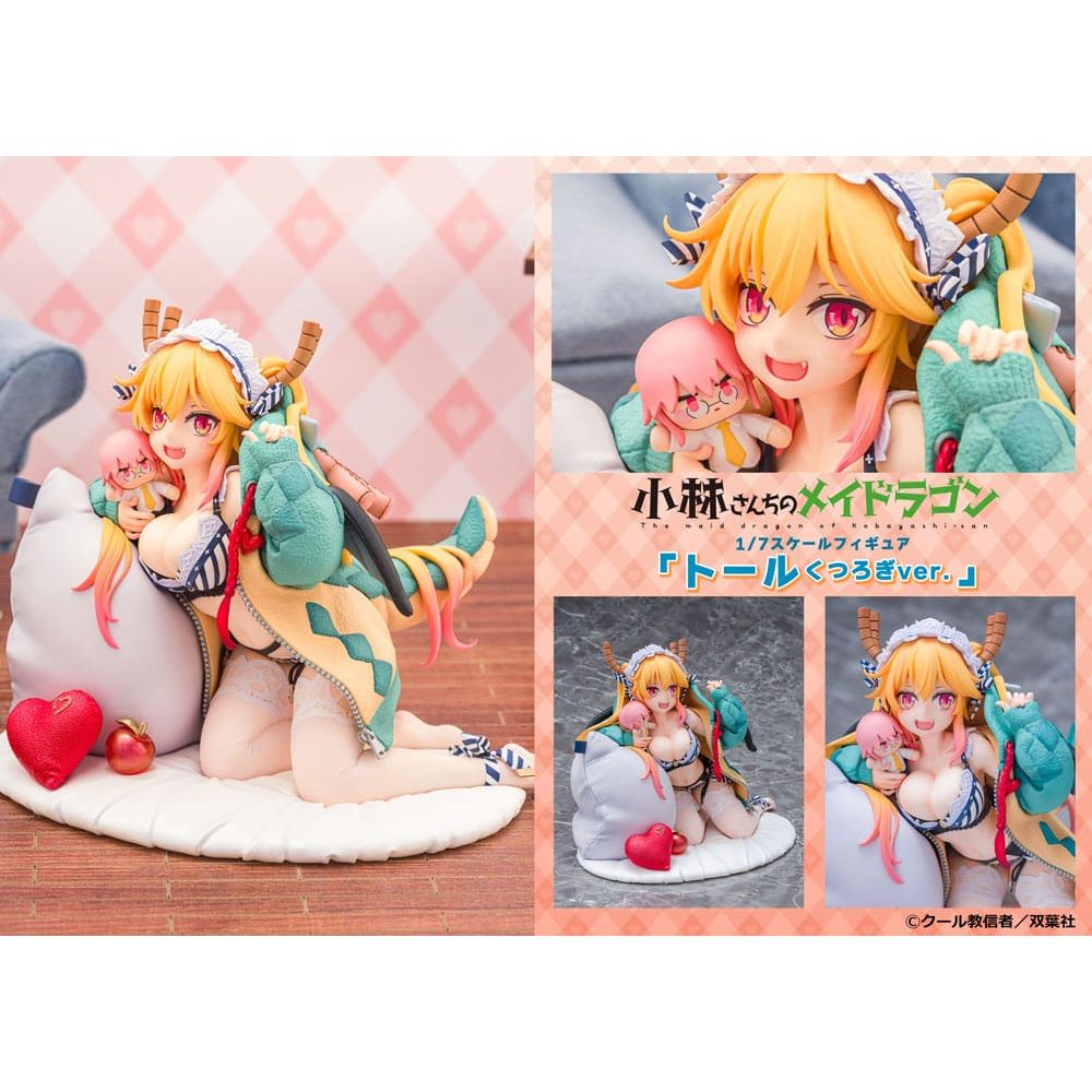 Miss Kobayashi´s Dragon Maid PVC Statue 1/7 Tohru Dragon hoodie Ver. 15 cm - The Happy Toy Store