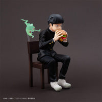 Mob Psycho 100 III x Bunbougu Cafe 2022 PVC Statue Shigeo Kageyama & Ekubo 13 cm - The Happy Toy Store