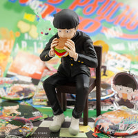 Mob Psycho 100 III x Bunbougu Cafe 2022 PVC Statue Shigeo Kageyama & Ekubo 13 cm - The Happy Toy Store