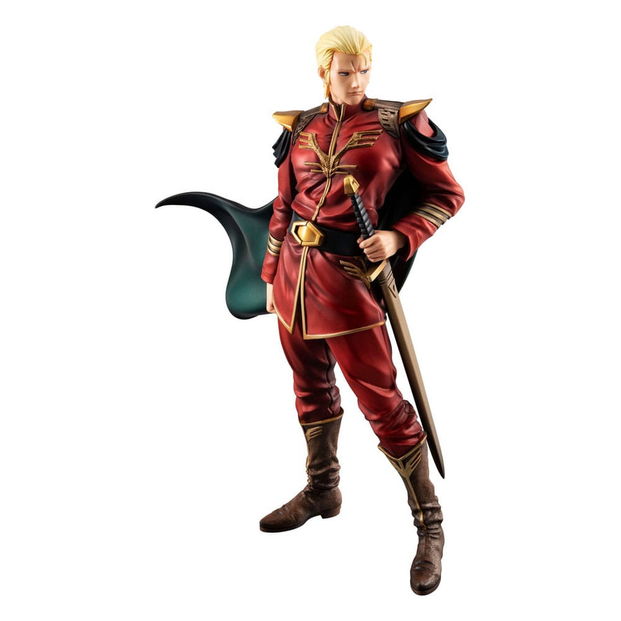 Mobile Suit Gundam GGG Statue Char´s Counterattack General Char Aznable 22 cm - The Happy Toy Store