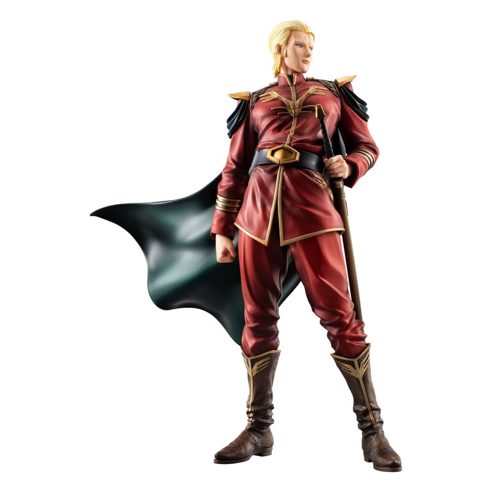 Mobile Suit Gundam GGG Statue Char´s Counterattack General Char Aznable 22 cm - The Happy Toy Store