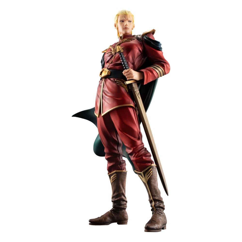 Mobile Suit Gundam GGG Statue Char´s Counterattack General Char Aznable 22 cm - The Happy Toy Store