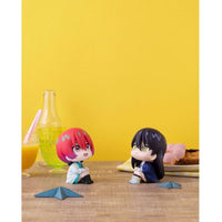 Mobile Suit Gundam GQuuuuuuX Look Up PVC Statue Yuzuriha Amate (Machu) & Nyaan Set (with gift) 11 cm - The Happy Toy Store