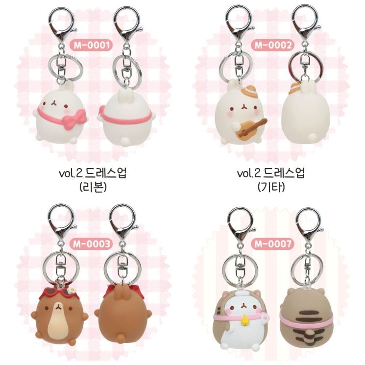 Molang Figure Keyring - The Happy Toy Store