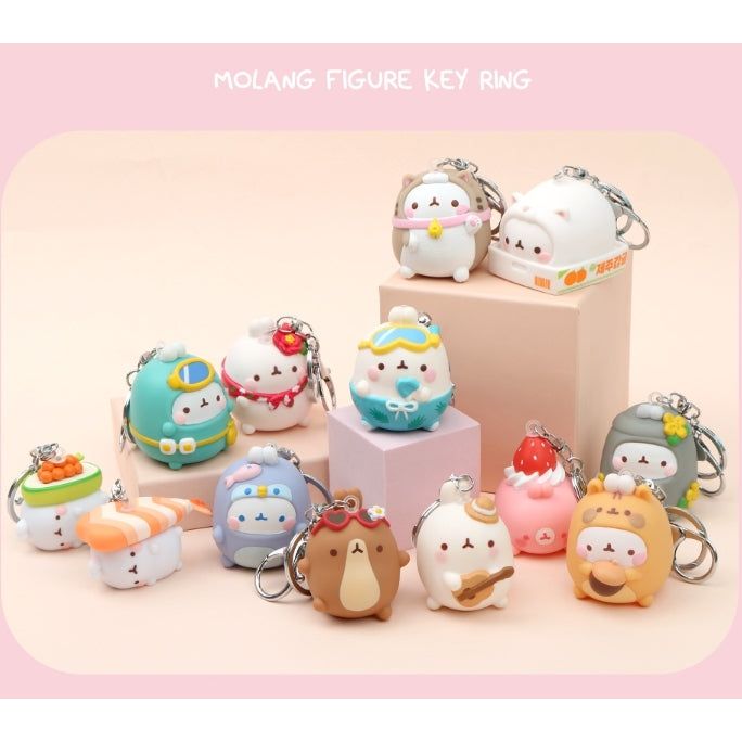 Molang Figure Keyring - The Happy Toy Store