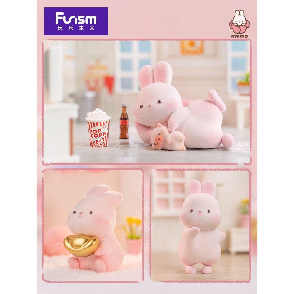 Momo Bunny Daily Series Mini Figures Full Blind Box Set 9 Pack - The Happy Toy Store