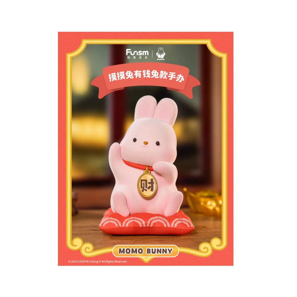 Momo Bunny Statue 1/7 Money Come Come 15 cm - The Happy Toy Store