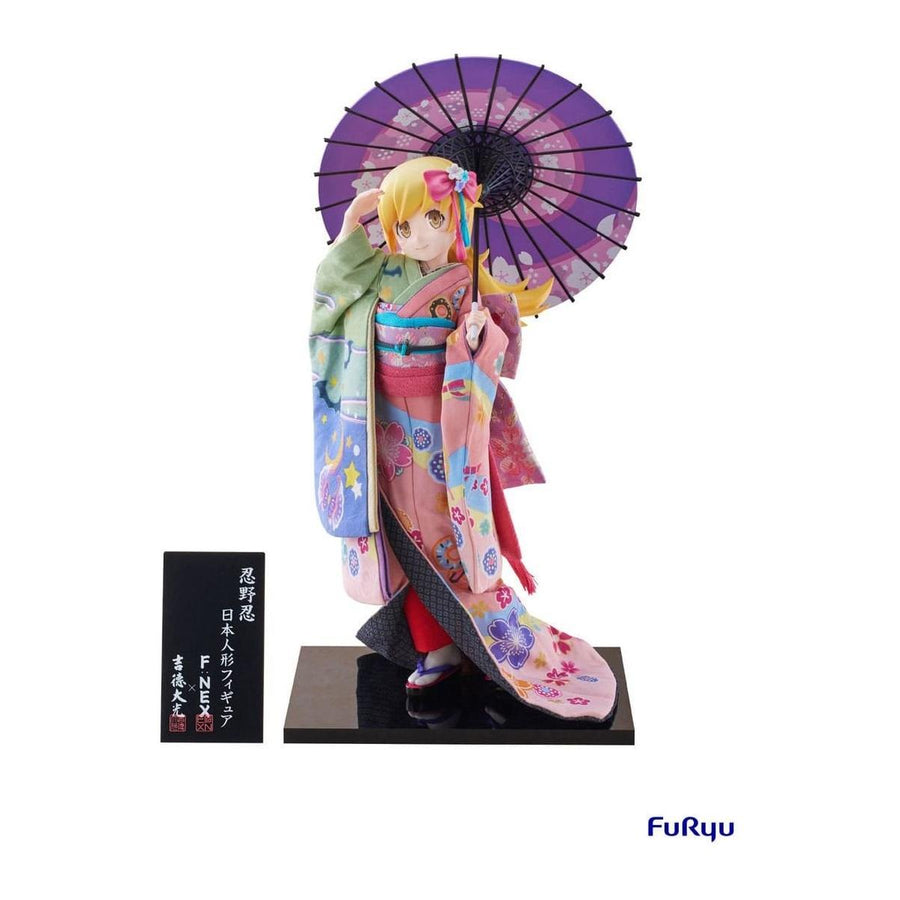 Monogatari PVC Statue 1/4 Shinobu Oshino Japanese Doll 42 cm - The Happy Toy Store