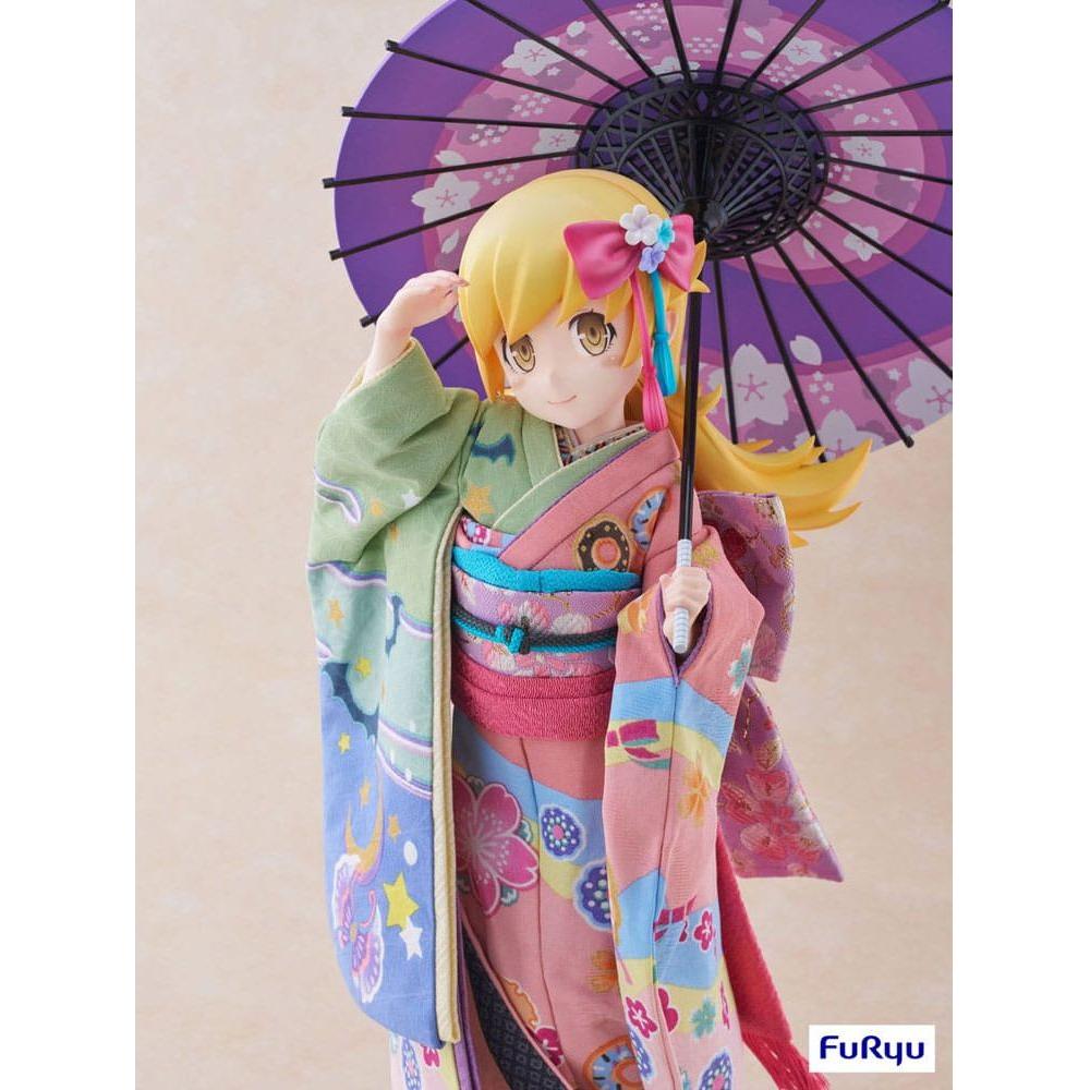 Monogatari PVC Statue 1/4 Shinobu Oshino Japanese Doll 42 cm - The Happy Toy Store